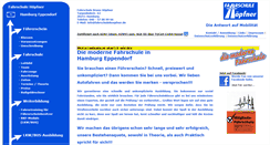 Desktop Screenshot of fahrschulehoepfner.de